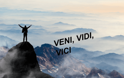 VENI, VIDI, VICI – I came, I saw, I conquered – or did I?